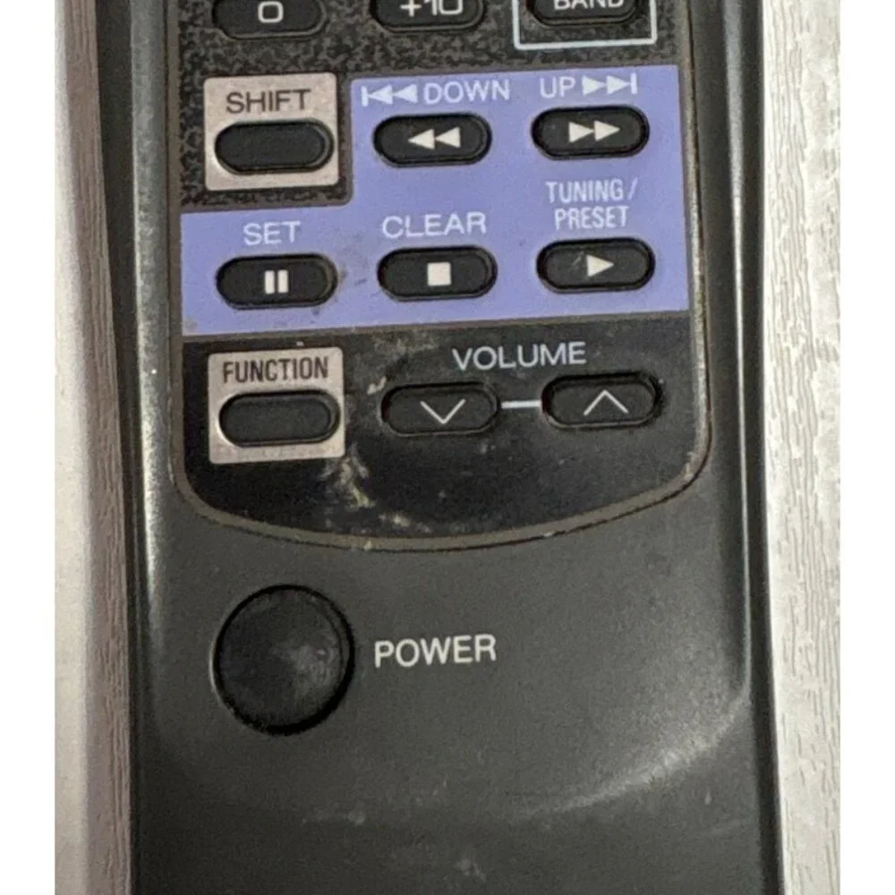 Aiwa Remote Control RC-TN340EX For Audio Systems 7" Tested - Picture 4 of 7